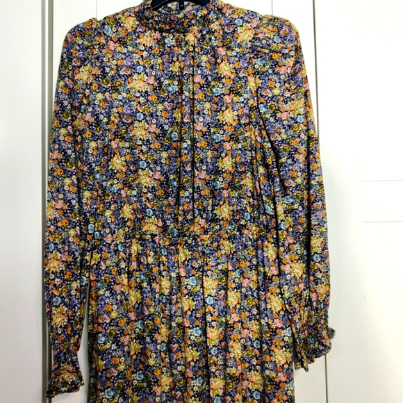 Cottage Core Floral Maxi Dress - Picture 1 of 3